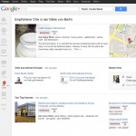 Google+ Local ersetzt Places Screnshot: Google+ Local