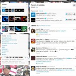 Twitter als Social Media Marketing Kanal Bild: Screenshot Twitter-Search "Adidas"
